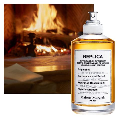 maison margiela replica by the fireplace .